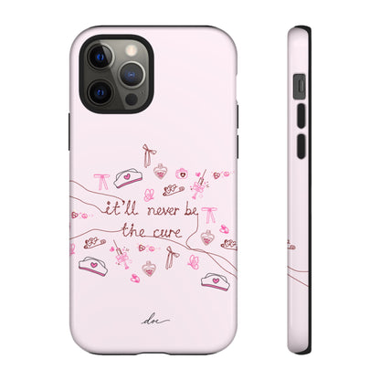 Never The Cure iPhone Case