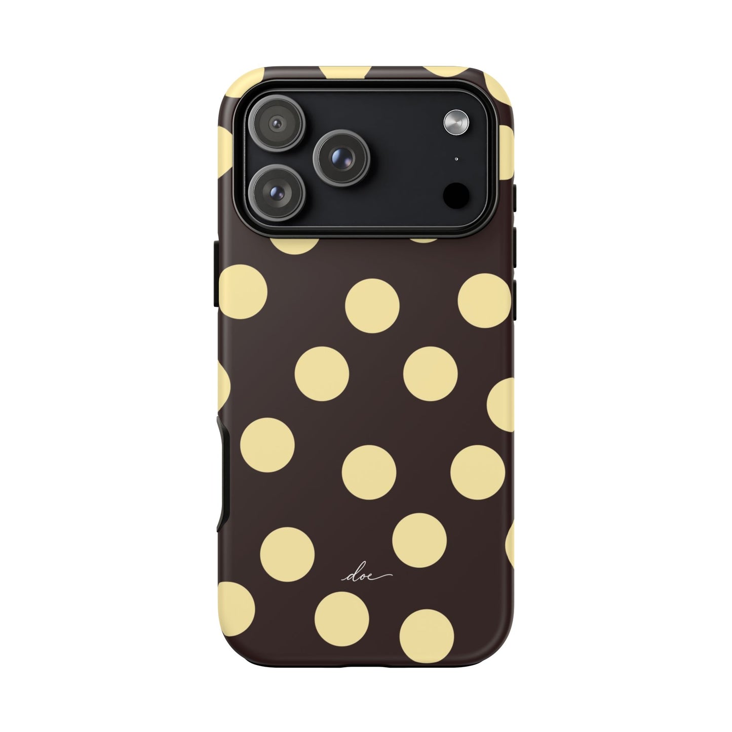 Butter Brown iPhone Case