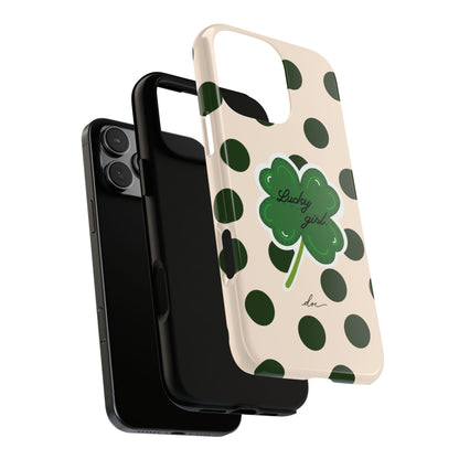 Lucky Girl iPhone Case