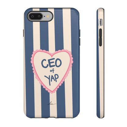 CEO Of Yap iPhone Case