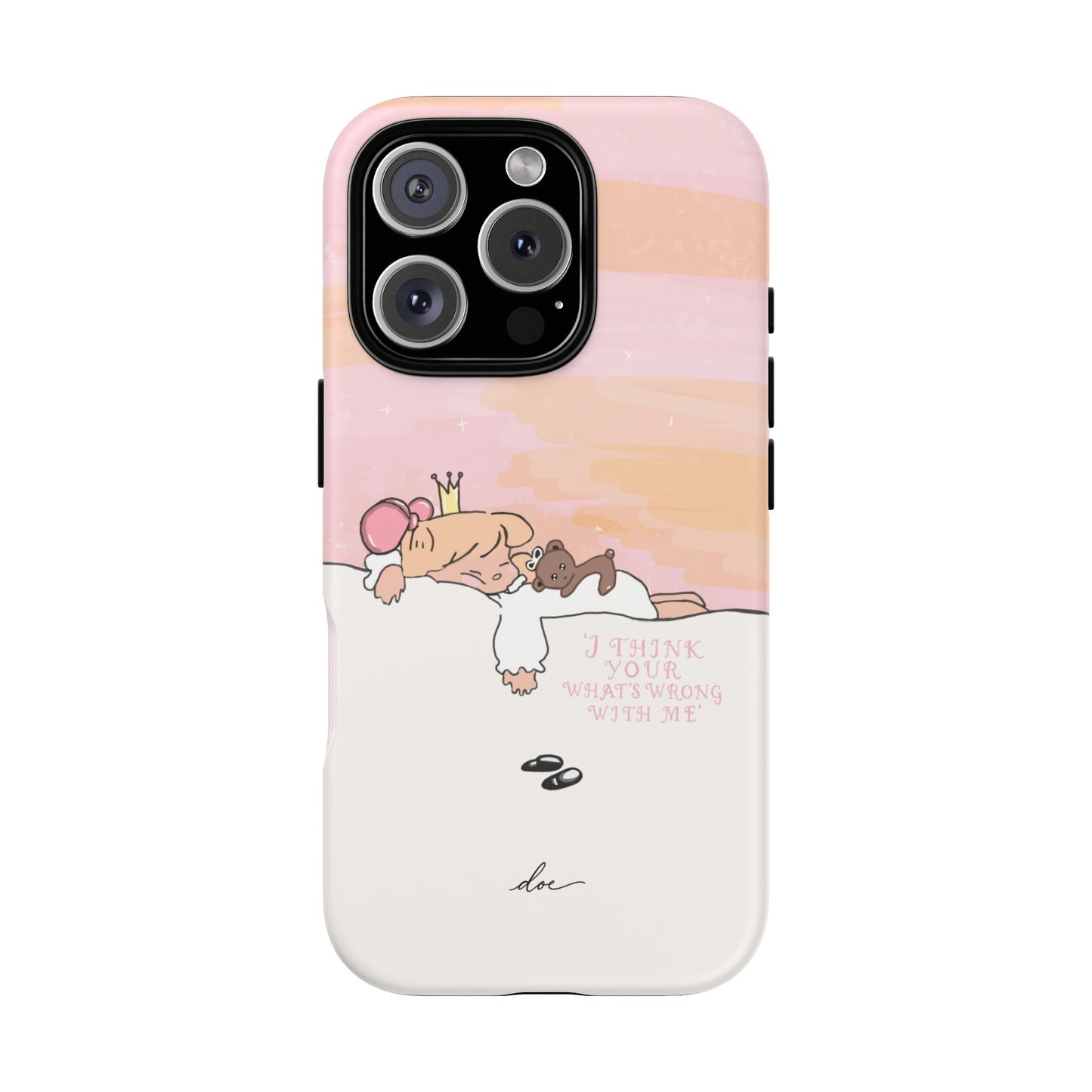 Wrong With Princess iPhone Case
