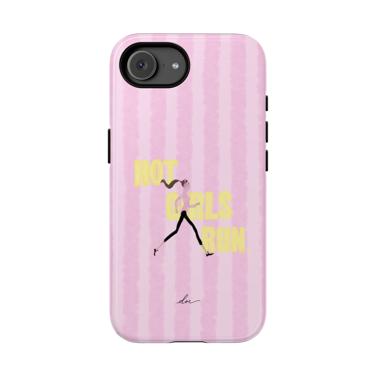 Hot Girls Run iPhone Case