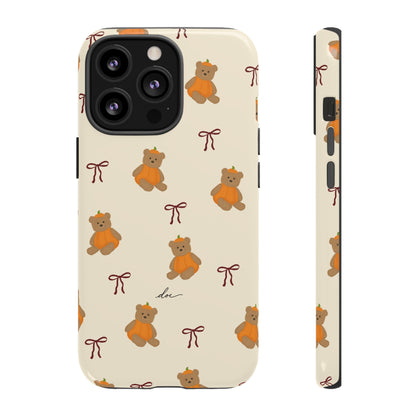 Pumpkin Bows iPhone Case