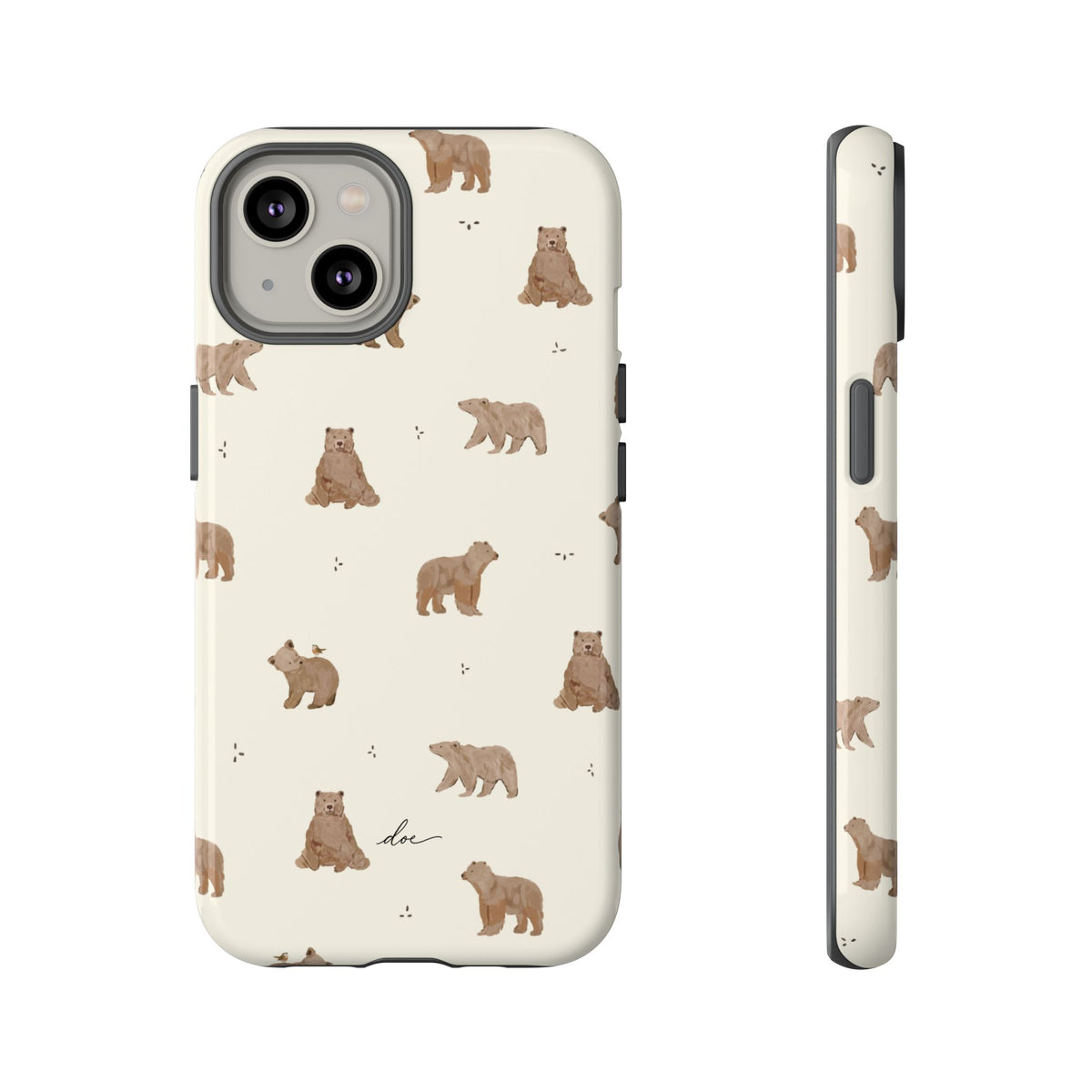 Brown Bears iPhone Case