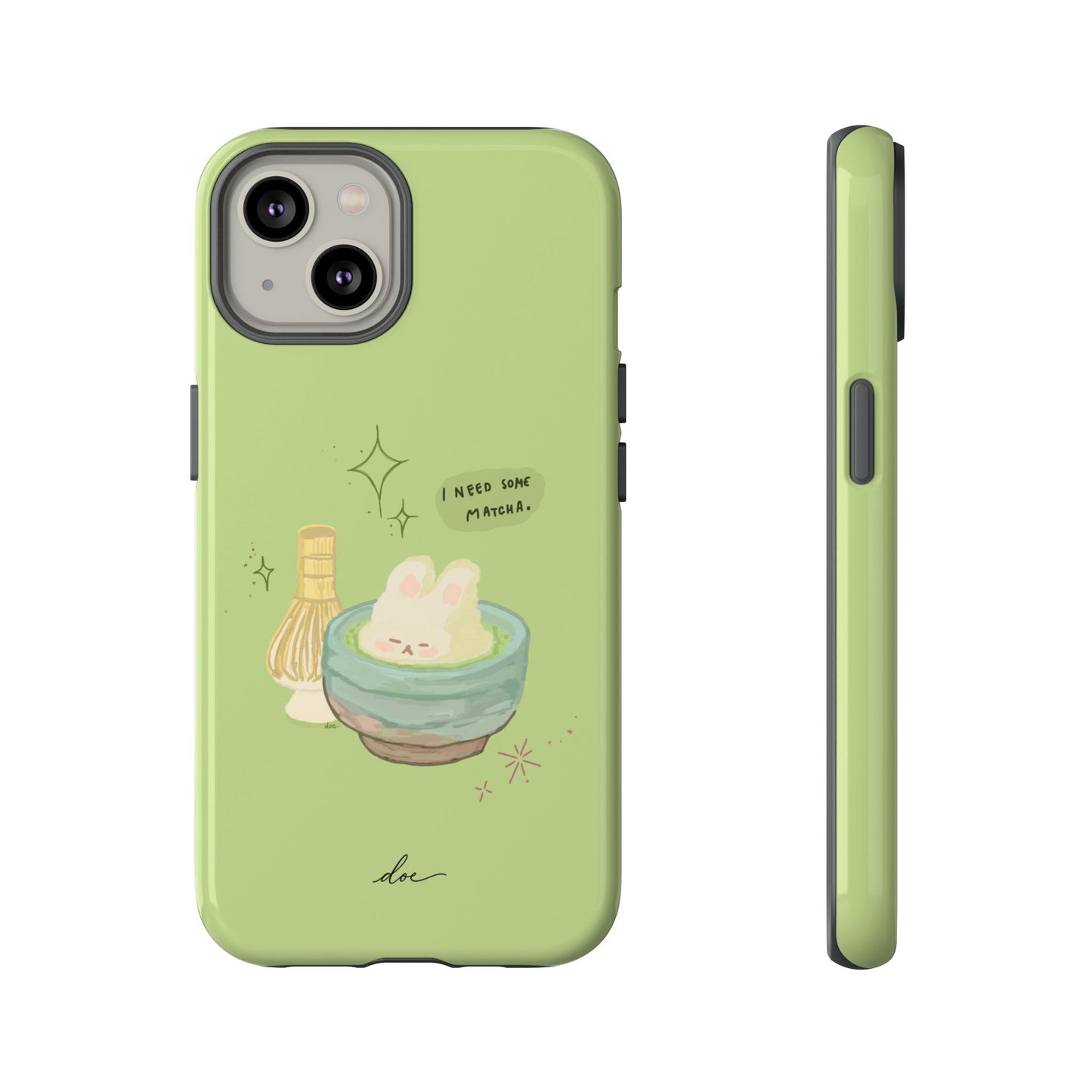 I Need Matcha! iPhone Case