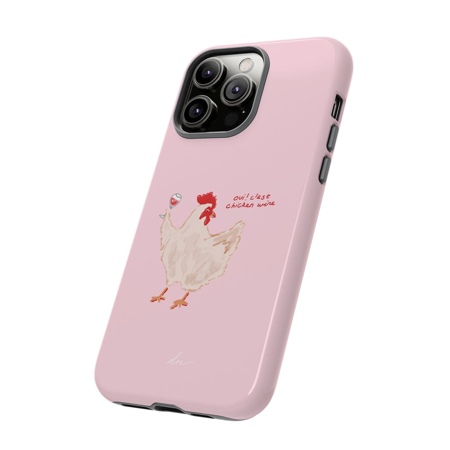 Chicken Wine iPhone Case