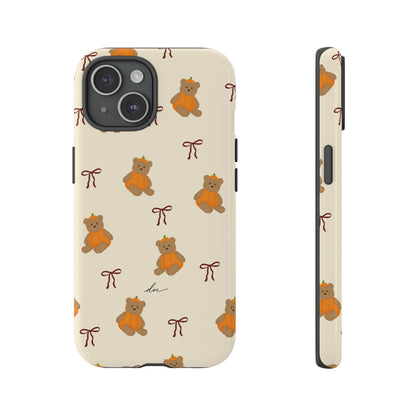 Pumpkin Bows iPhone Case