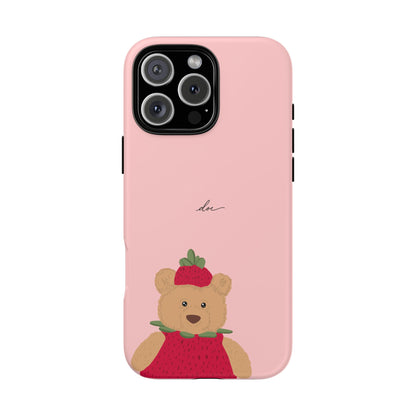 Strawberry Bear iPhone Case