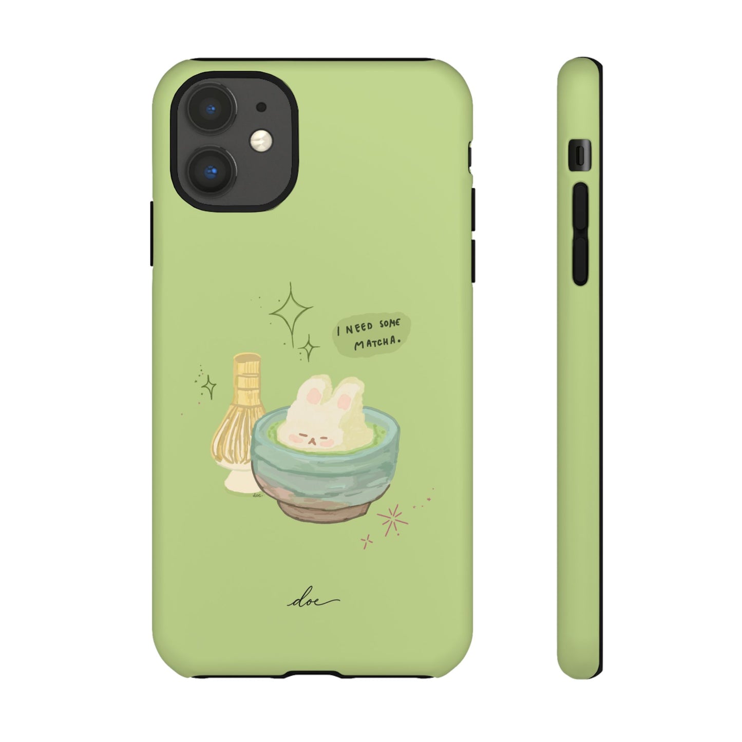 I Need Matcha! iPhone Case