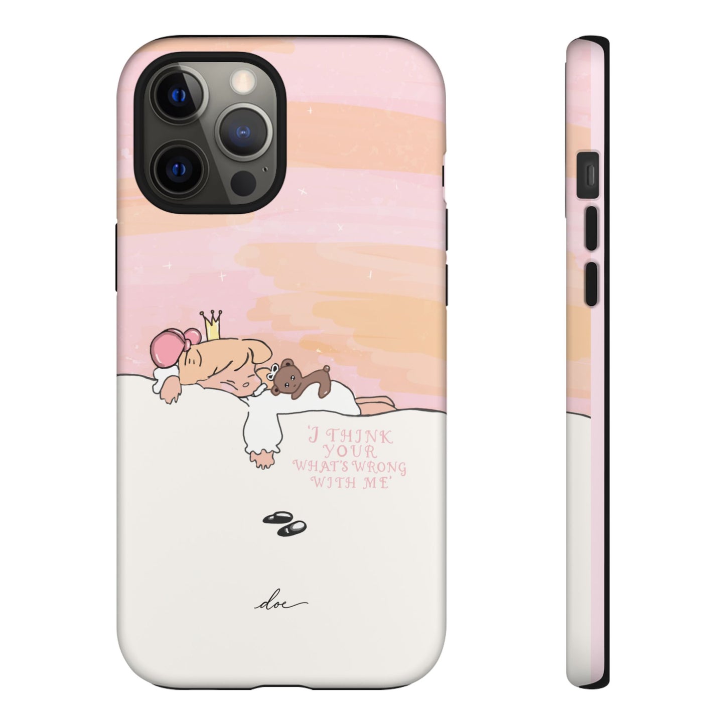 Wrong With Princess iPhone Case