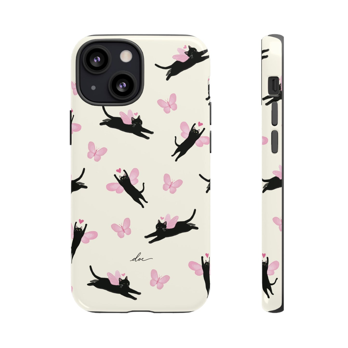 Black Cat iPhone Case