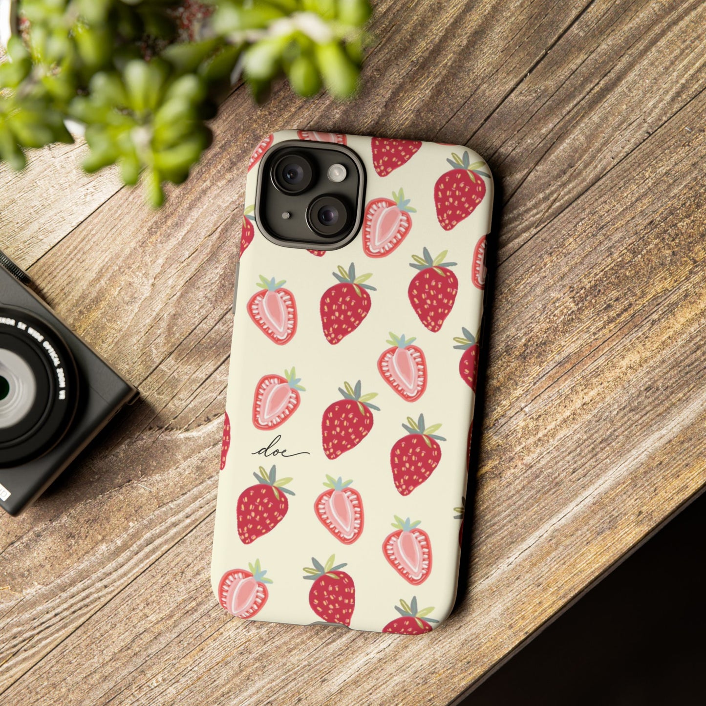 Strawberry Fields iPhone Case