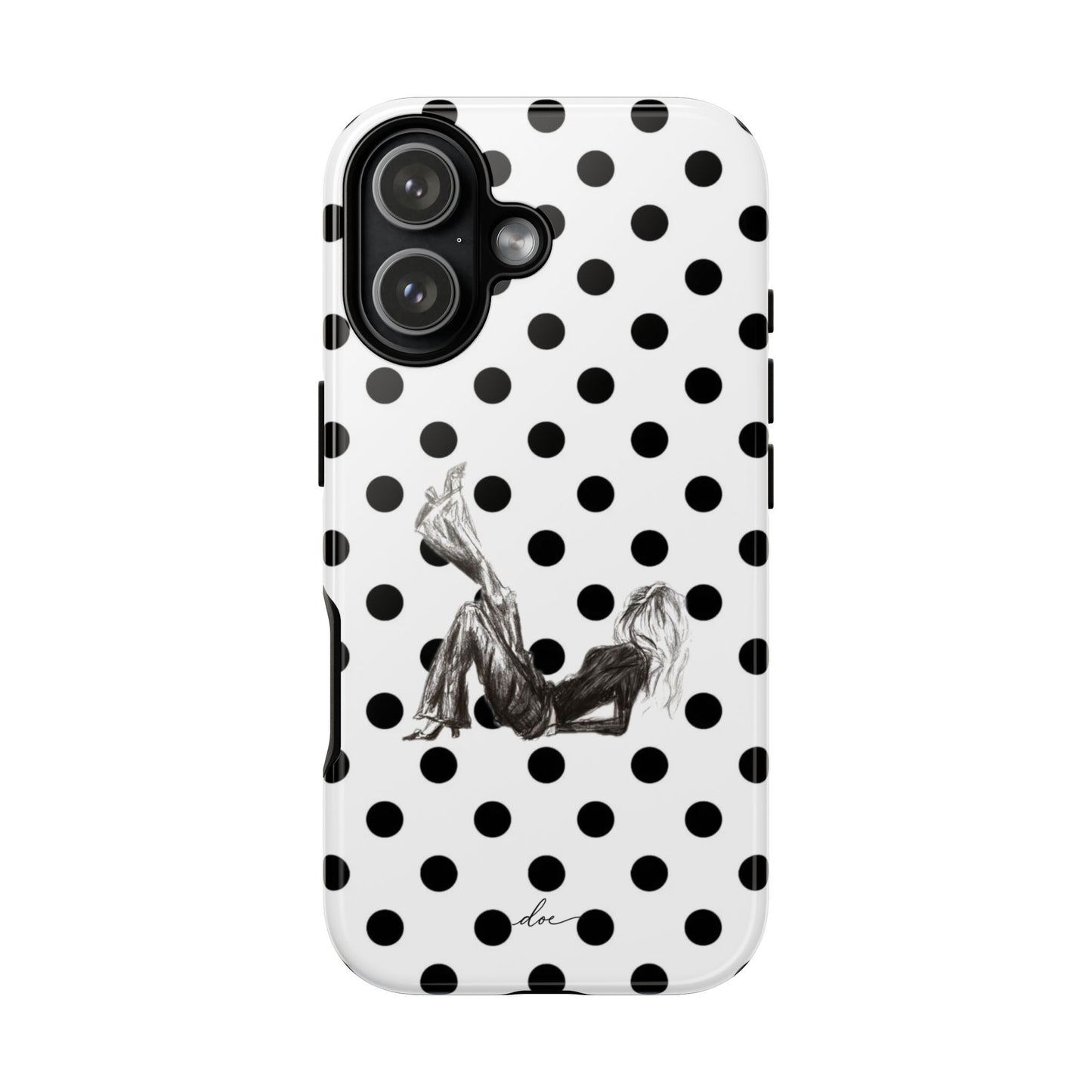 Polka Vouge Club iPhone Case
