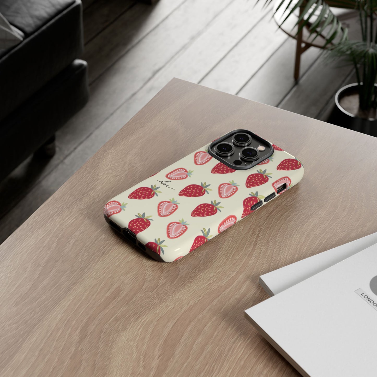 Strawberry Fields iPhone Case