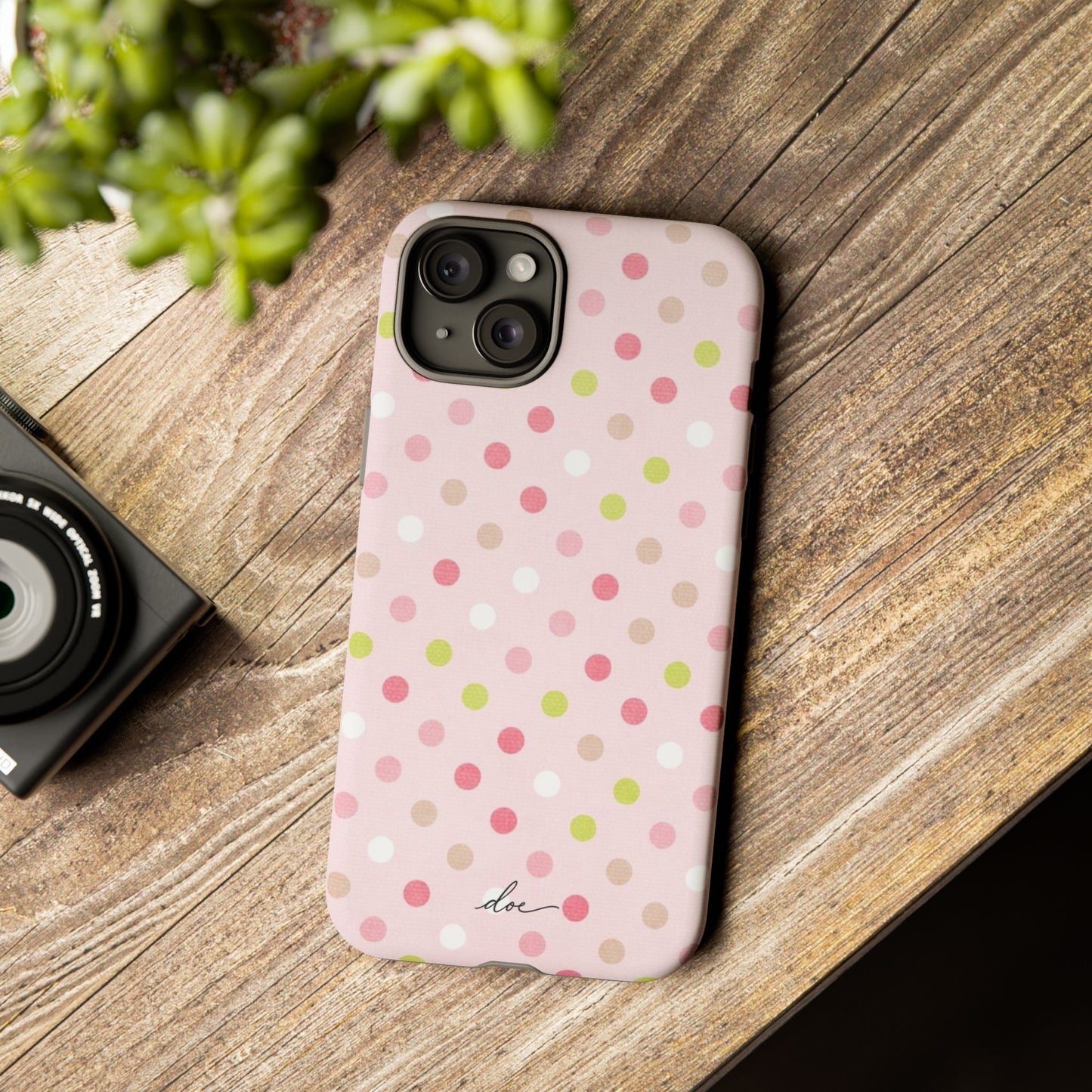 Dots and Spots iPhone Case