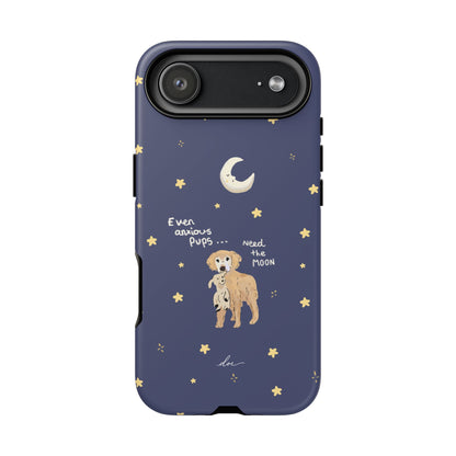 Anxious Pup iPhone Case