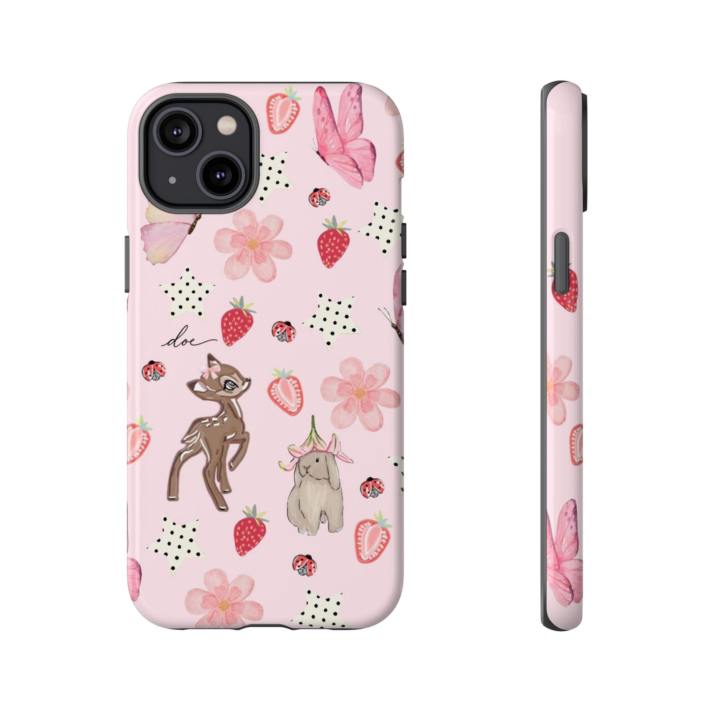 Doe & Bun iPhone Case