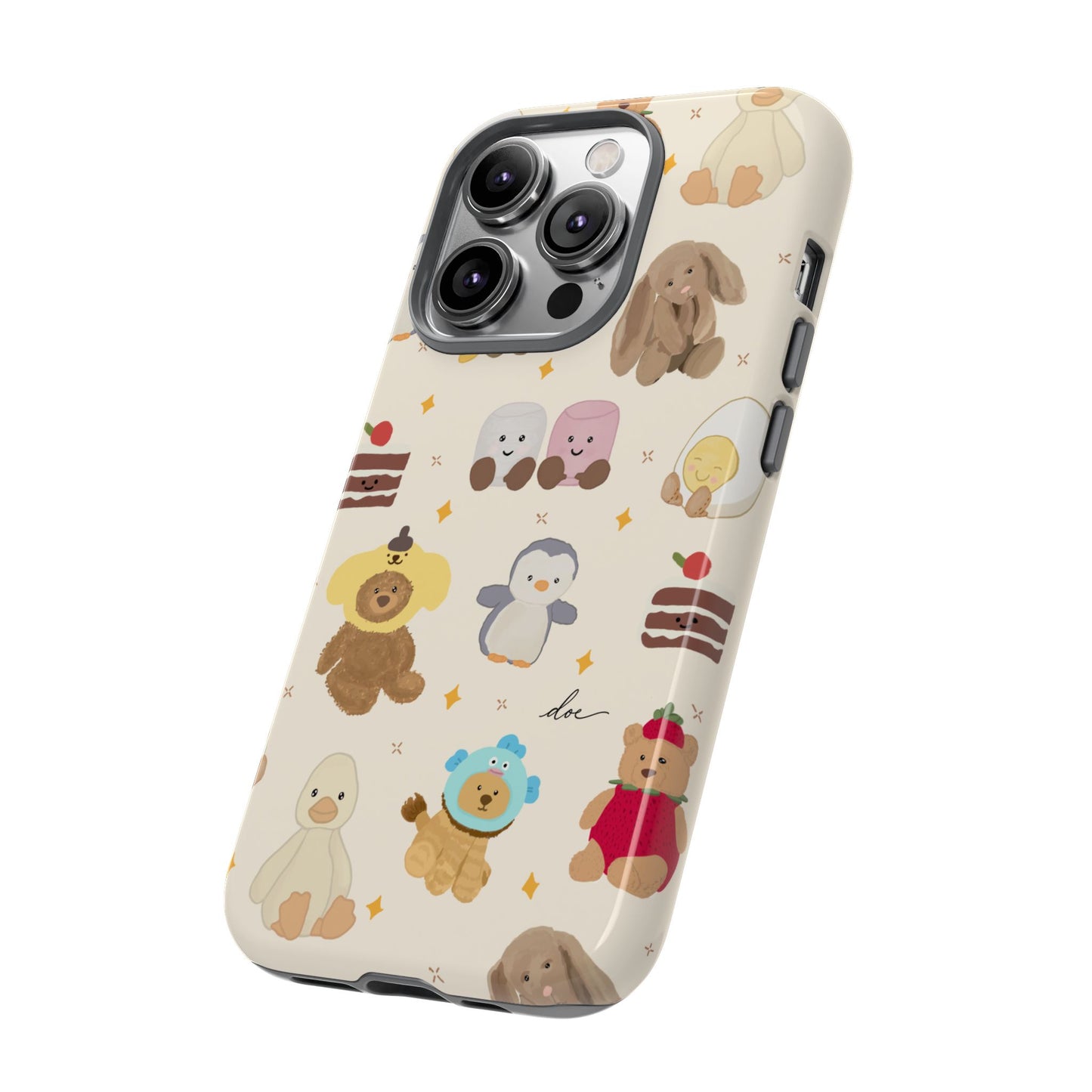 Teddy Chaos iPhone Case