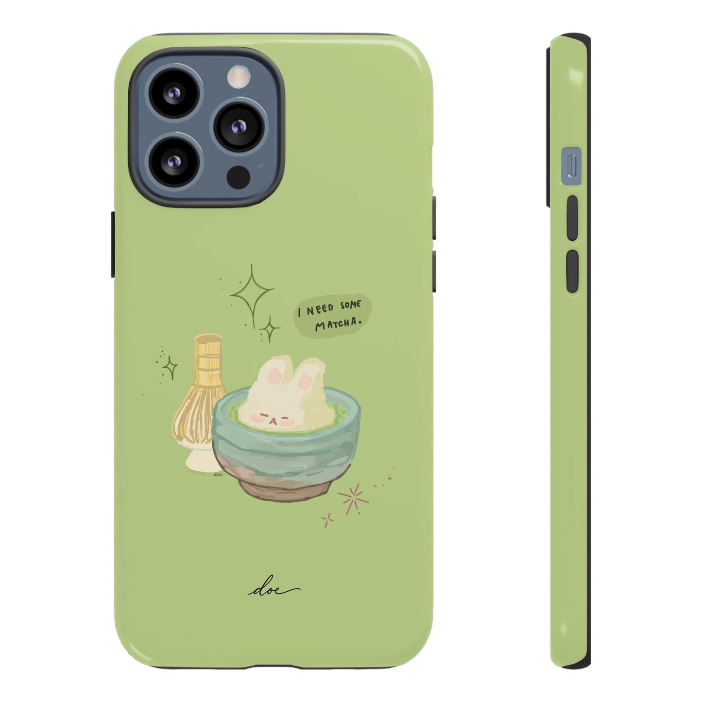 I Need Matcha! iPhone Case