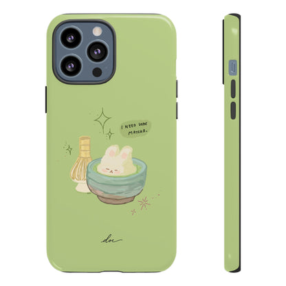 I Need Matcha! iPhone Case