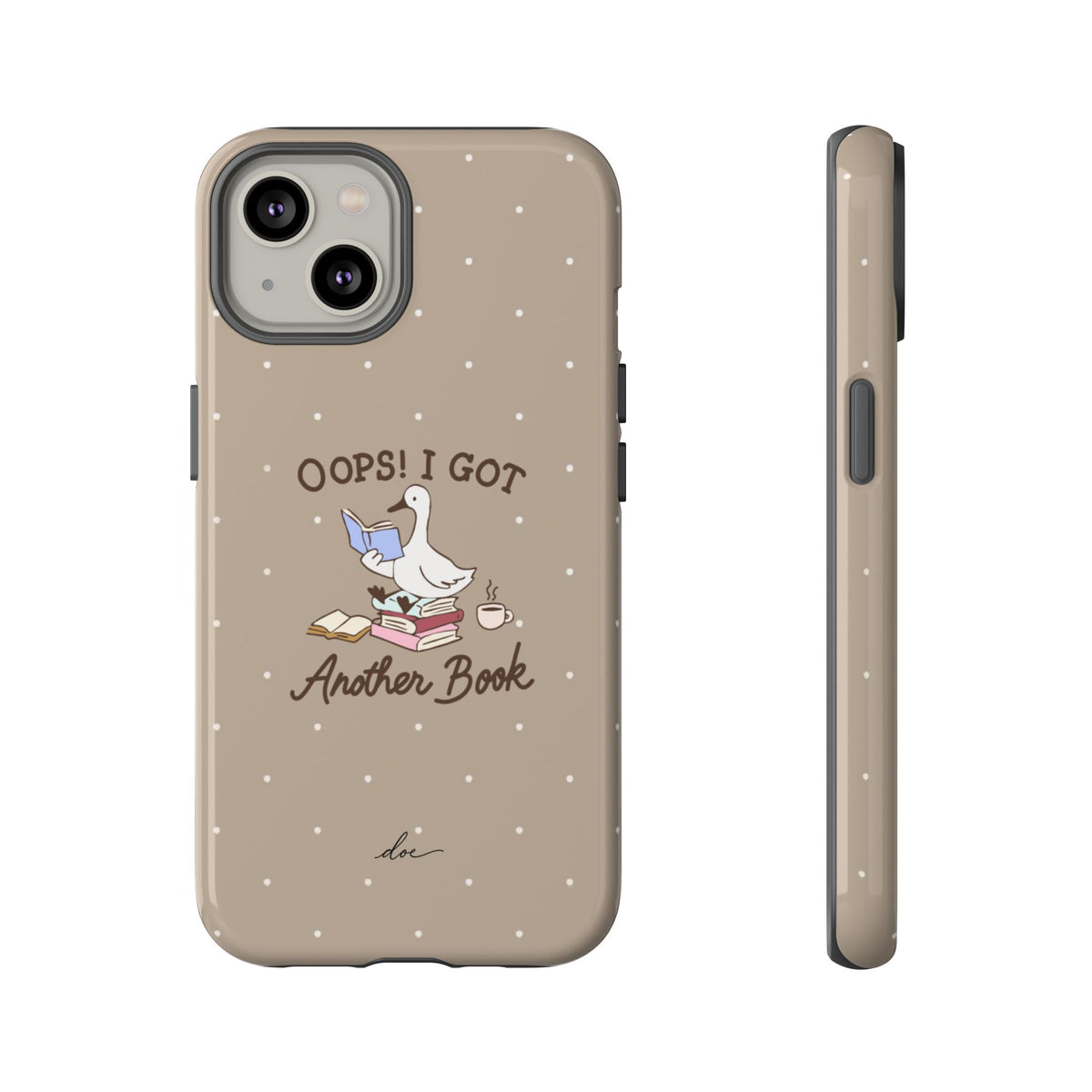 Oops Another Book! iPhone Case