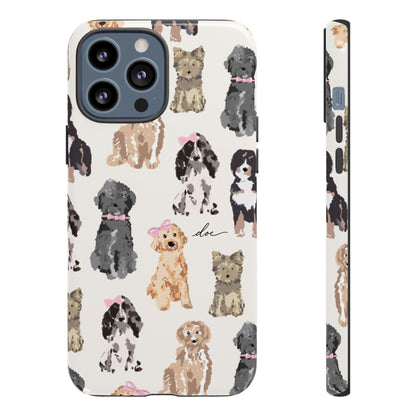 Puppy Party iPhone Case
