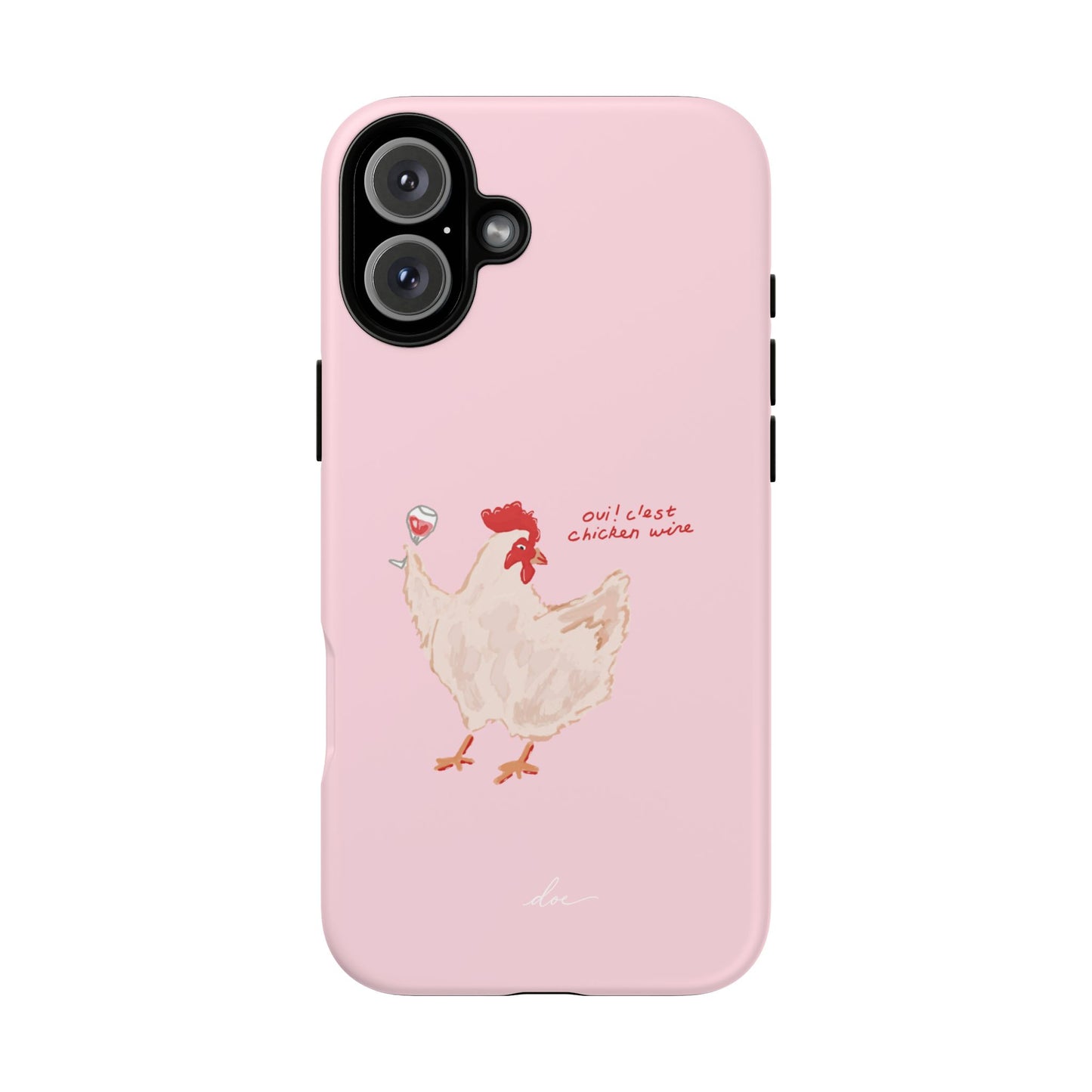 Chicken Wine iPhone Case