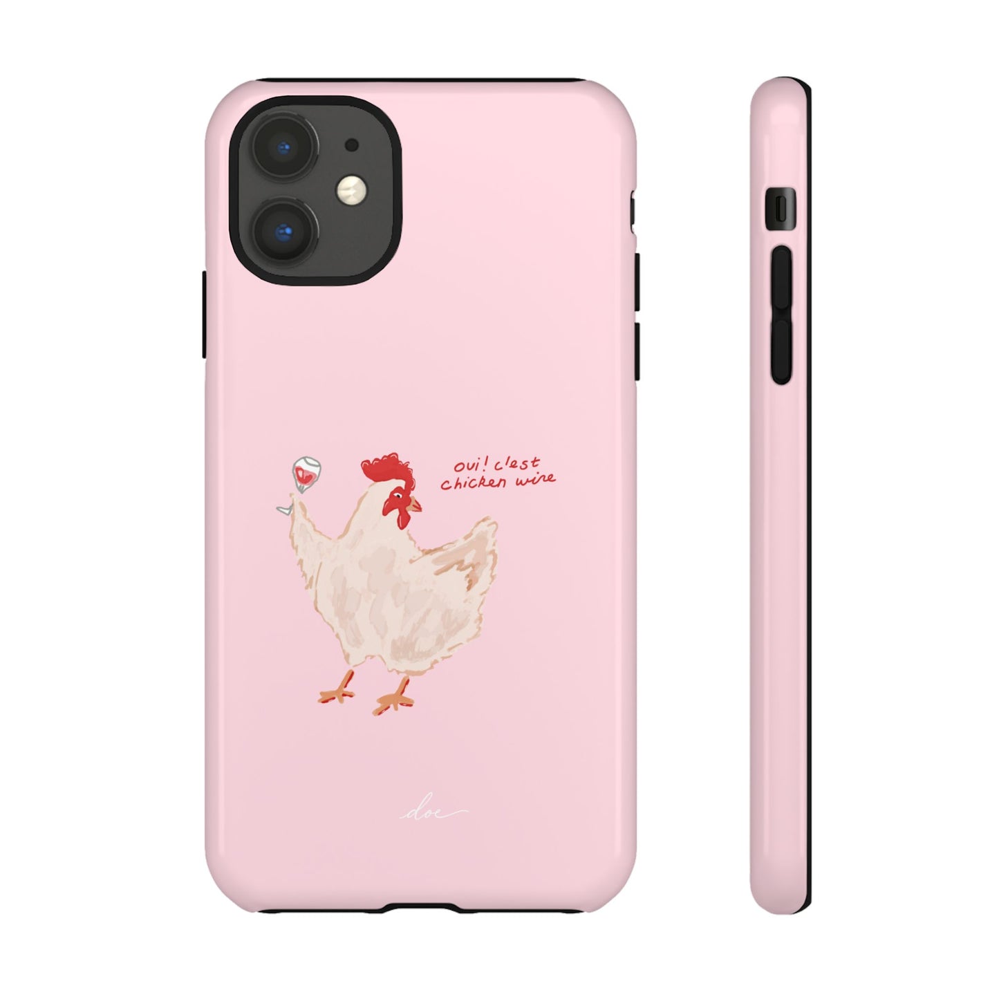 Chicken Wine iPhone Case