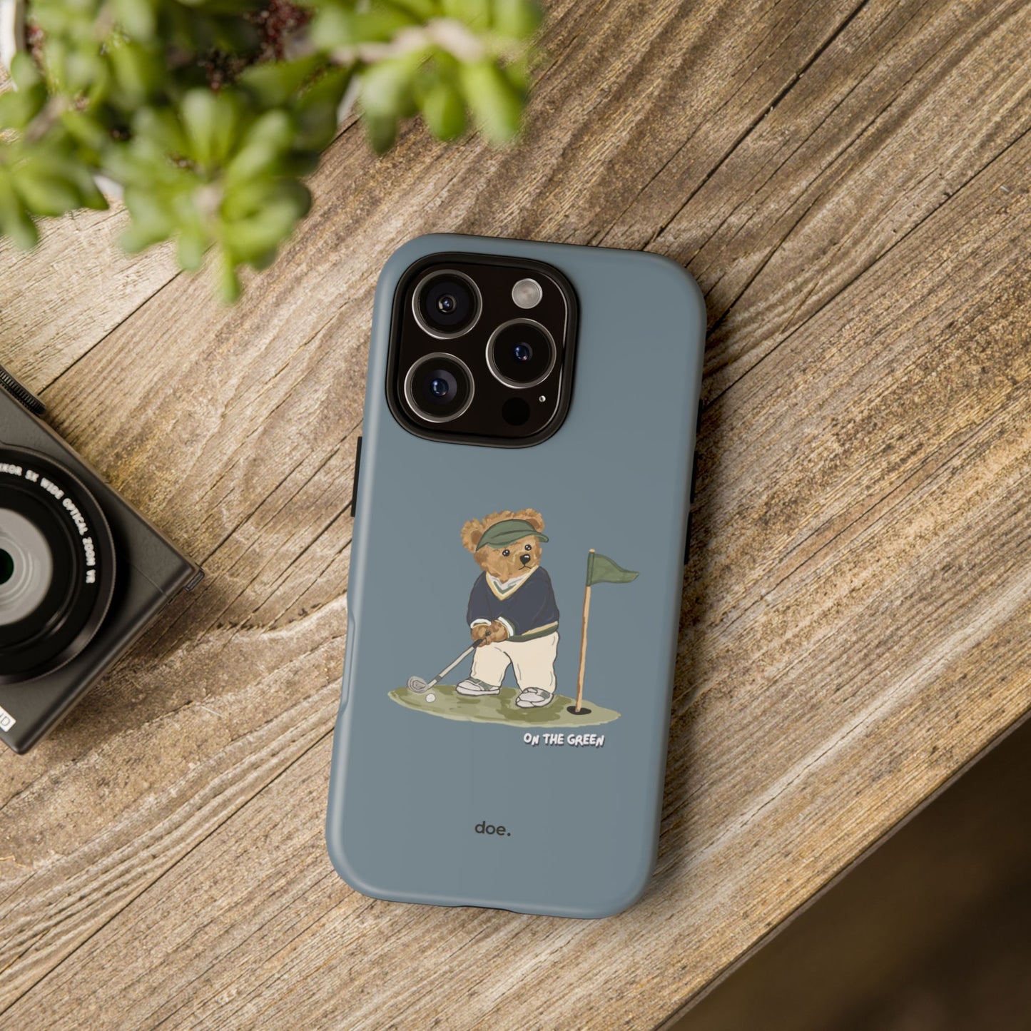 Bear Under Par iPhone Case