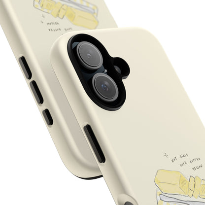 Butter Yellow iPhone Case