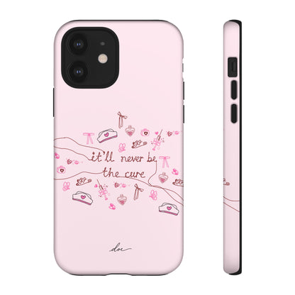 Never The Cure iPhone Case