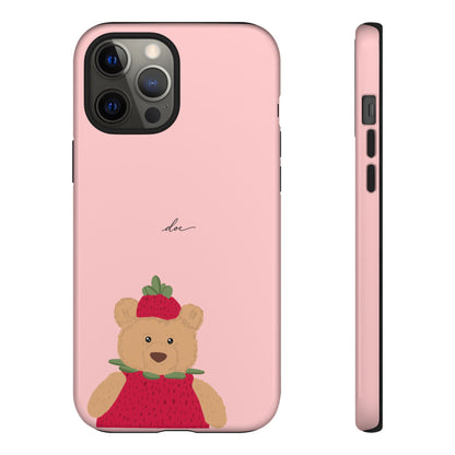 Strawberry Bear iPhone Case