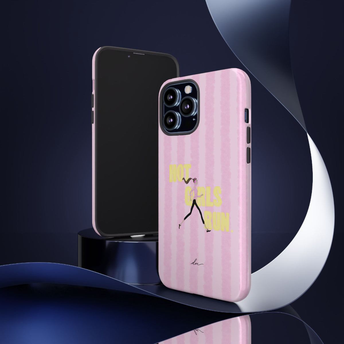Hot Girls Run iPhone Case