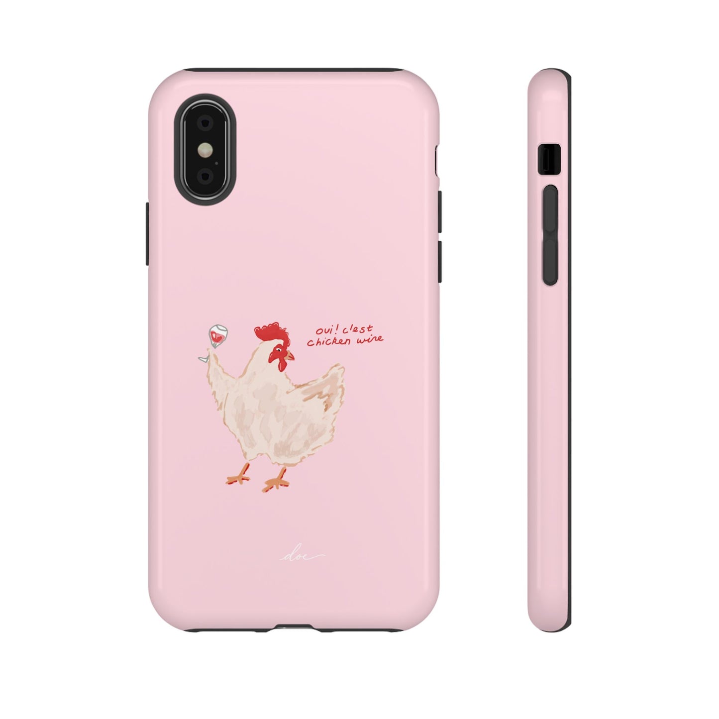 Chicken Wine iPhone Case