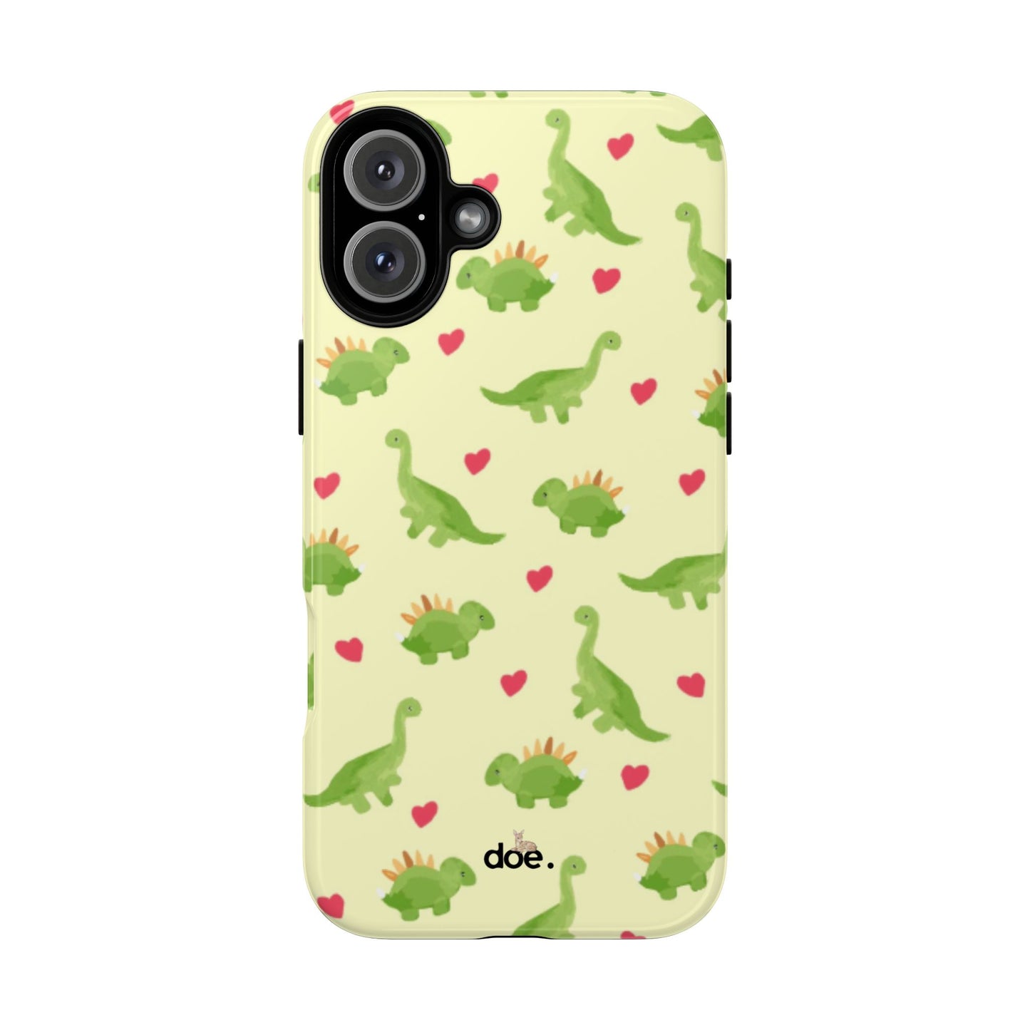 Dino Doodles iPhone Case