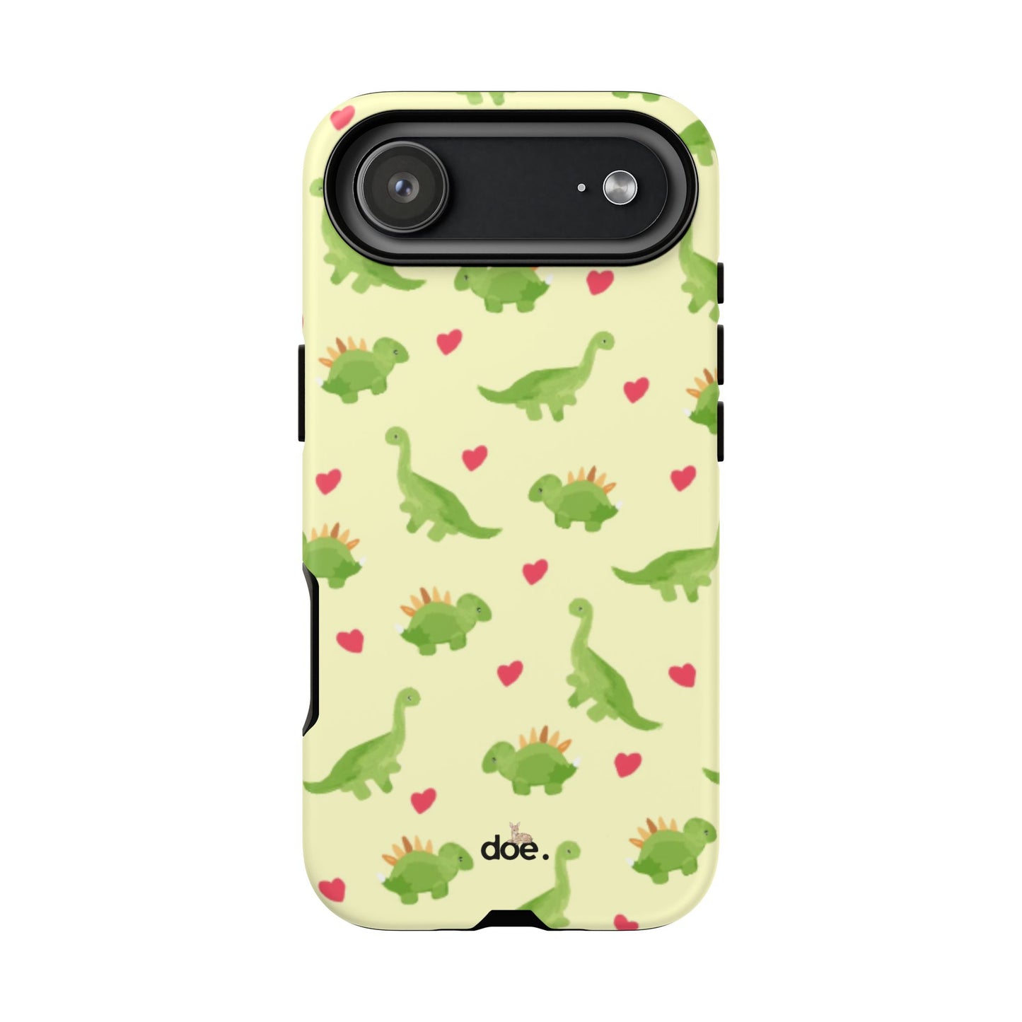Dino Doodles iPhone Case