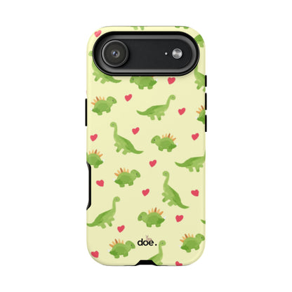 Dino Doodles iPhone Case