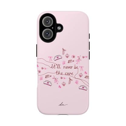 Never The Cure iPhone Case