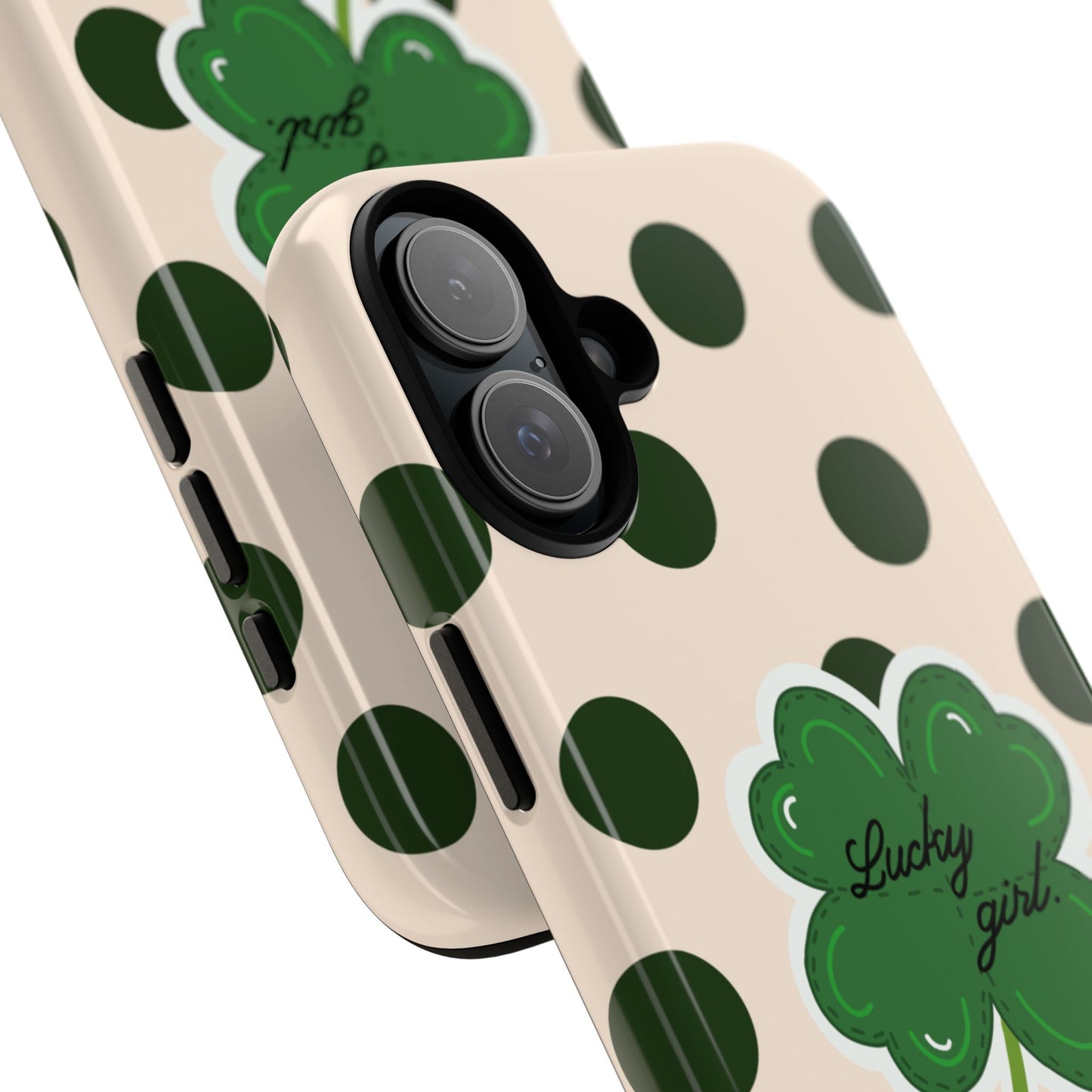 Lucky Girl iPhone Case