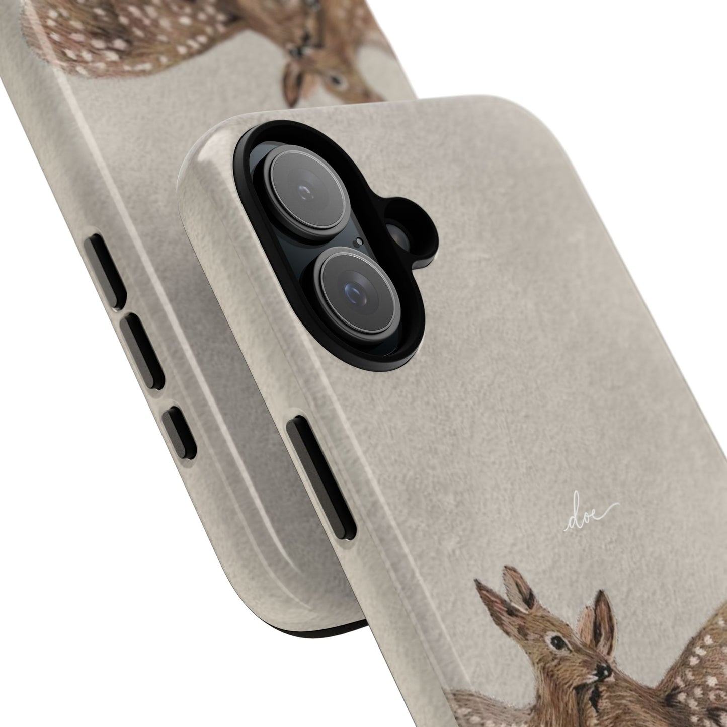 Deer Duo iPhone Case