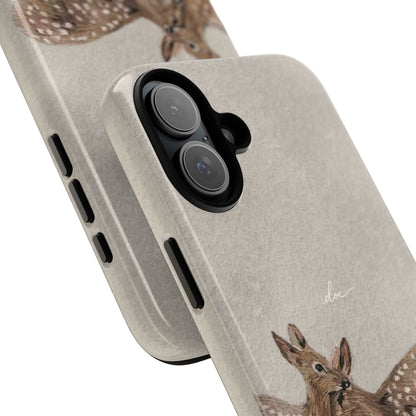 Deer Duo iPhone Case