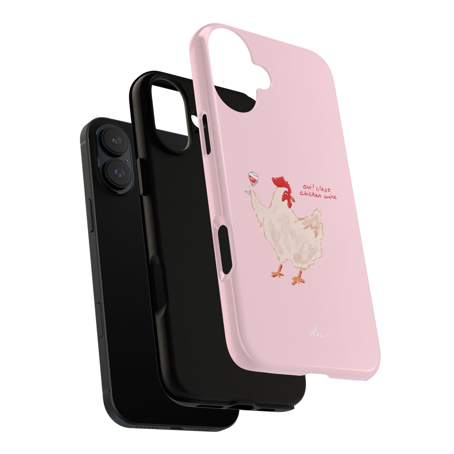 Chicken Wine iPhone Case