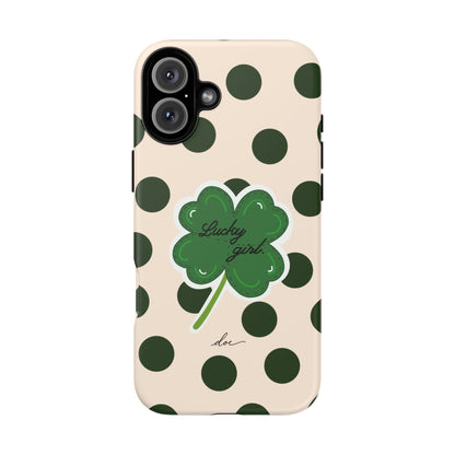 Lucky Girl iPhone Case