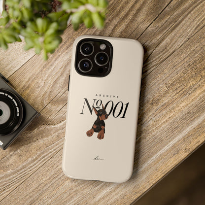 Doberman 001 iPhone Case