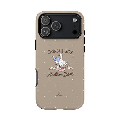 Oops Another Book! iPhone Case