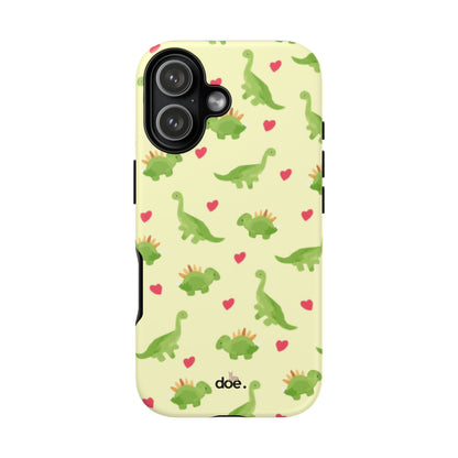 Dino Doodles iPhone Case