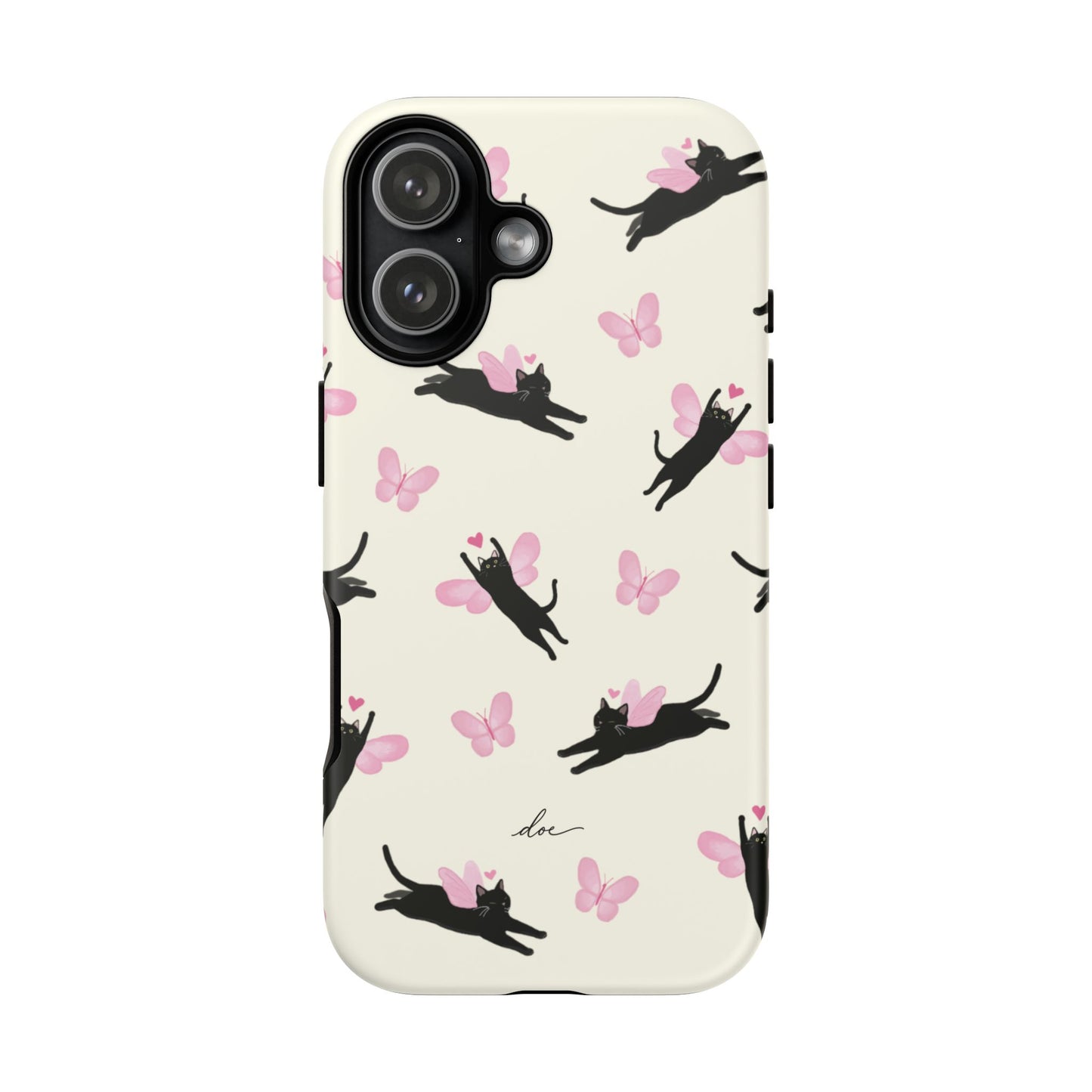 Black Cat iPhone Case