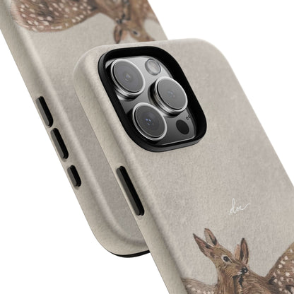 Deer Duo iPhone Case