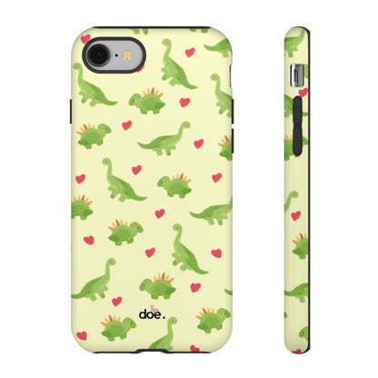 Dino Doodles iPhone Case