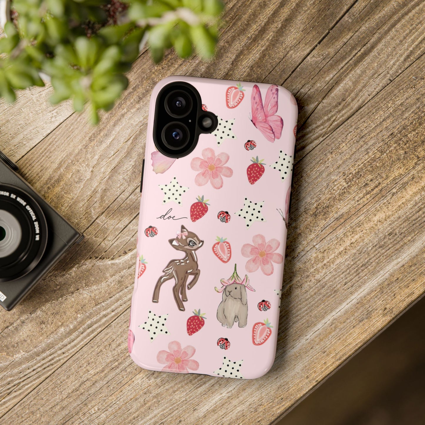 Doe & Bun iPhone Case